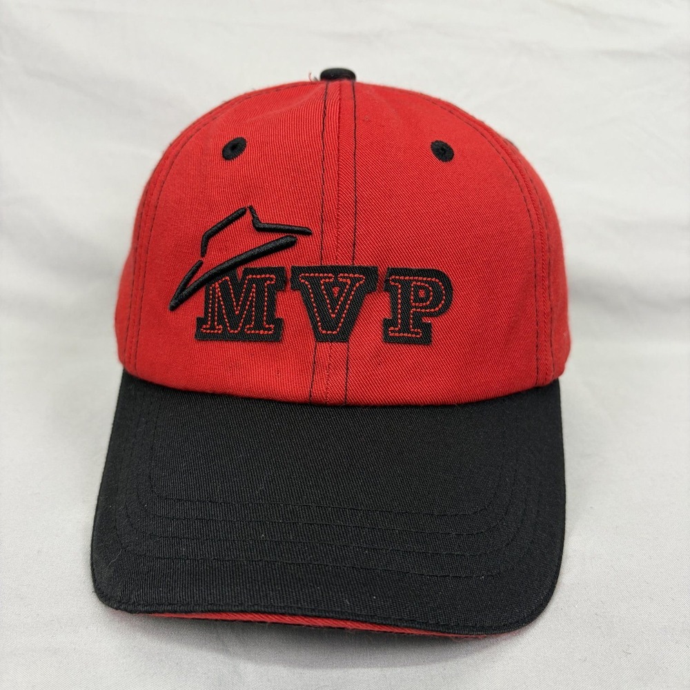 Pizza Hut Hat MVP Employee Promo Unisex OSFM Red Black Strapback Cap